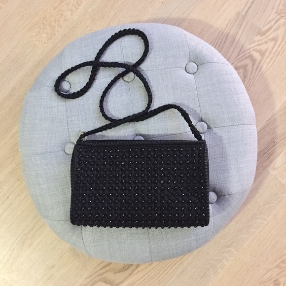 Vintage Handbags - 🌷sold🌷Handmade • Beaded Crossbody Purse